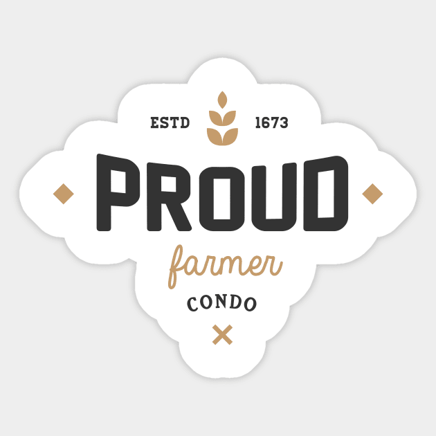 Proud Farmer Sticker by rodneycowled